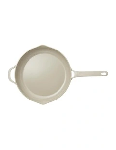 Baccarat Nook Frypan With Helper Handle 32cm in Cream