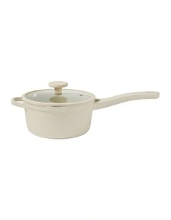 Baccarat Nook Saucepan With Lid 20cm in Cream
