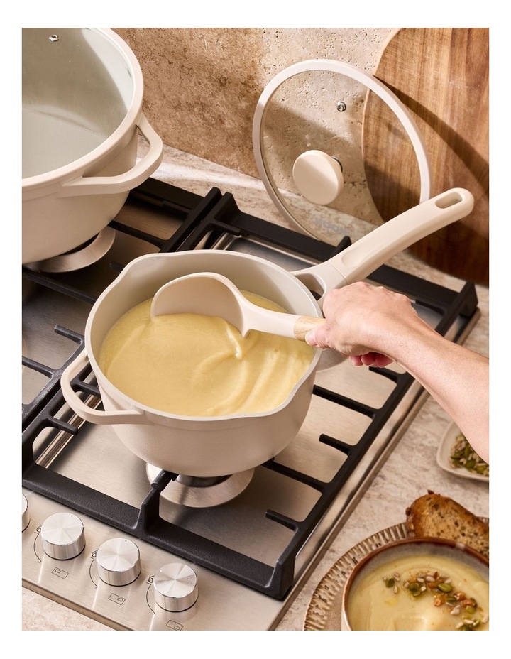 NOOK by Baccarat Saucepan With Lid 20cm in Cream image 5