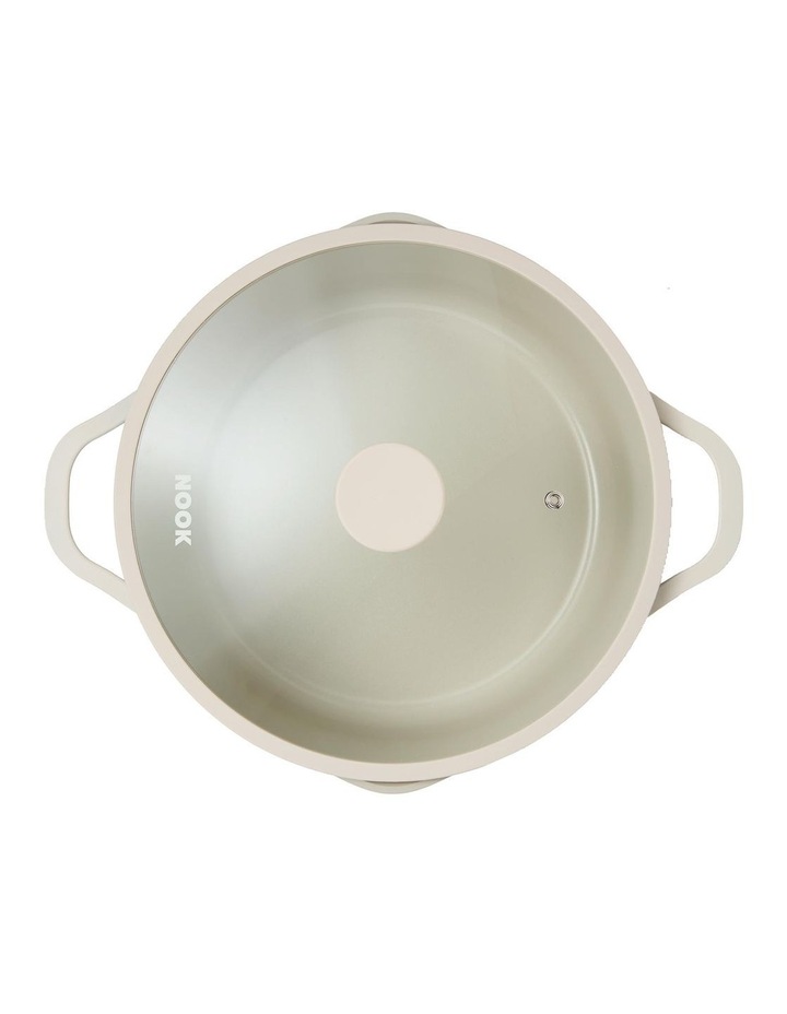 NOOK by Baccarat Casserole With Lid 28cm in Cream image 3