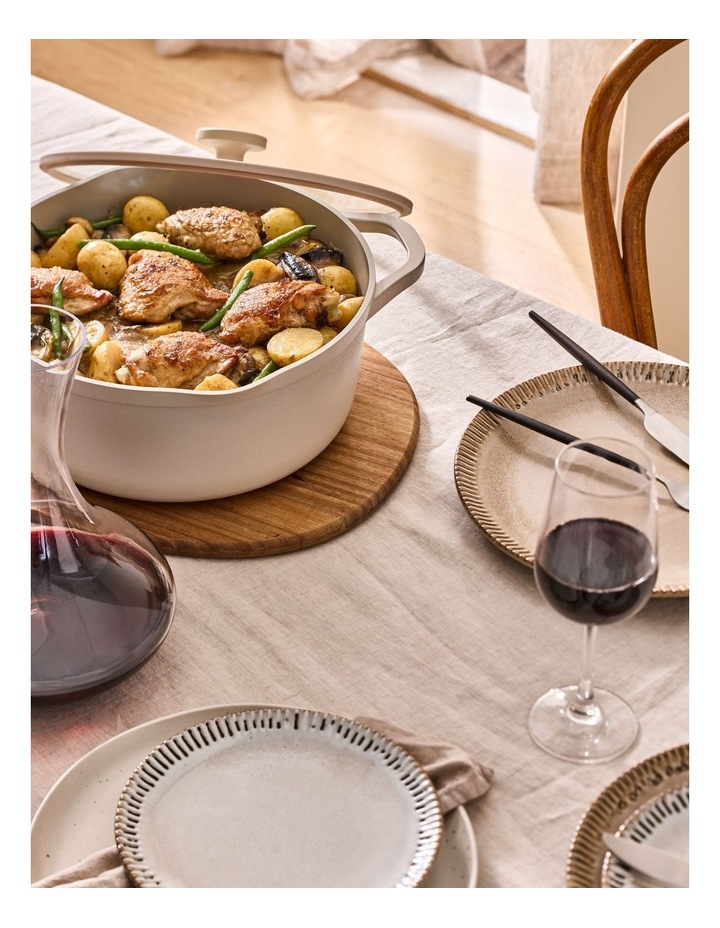 NOOK by Baccarat Casserole With Lid 28cm in Cream image 5