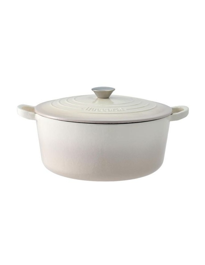 Baccarat Le Connoisseur Round French Oven 25cm 3.9L in Cream image 1