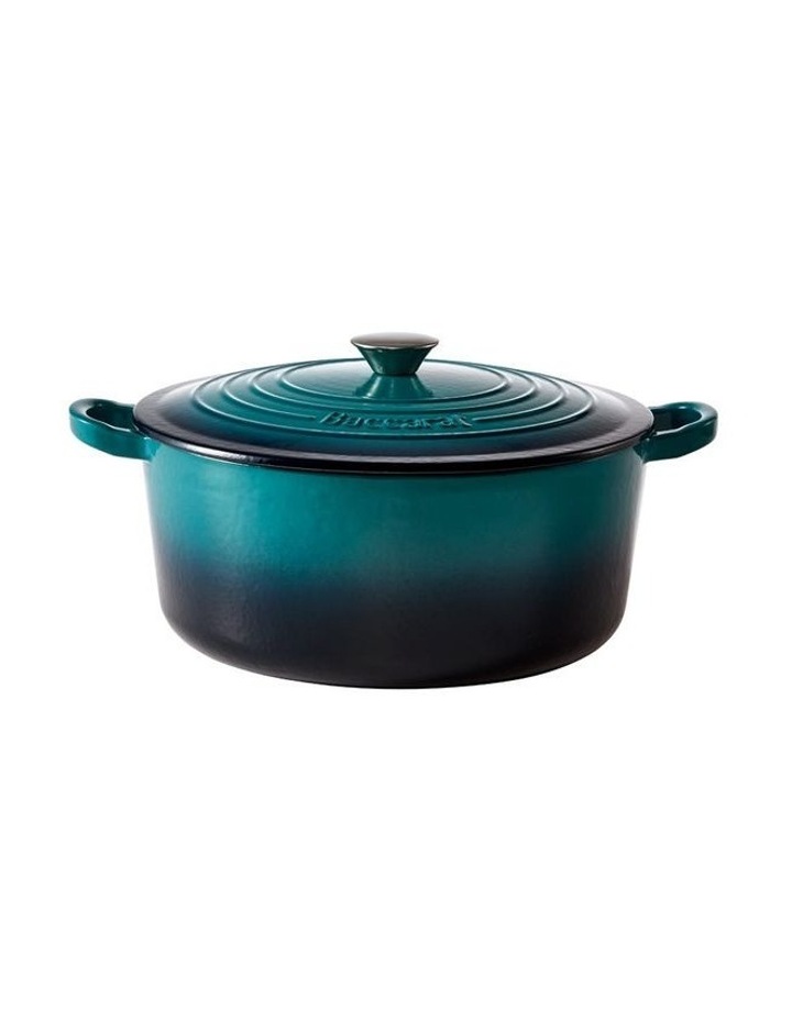 Baccarat Le Connoisseur Round French Oven 29cm 6.3L in Lagoon image 1