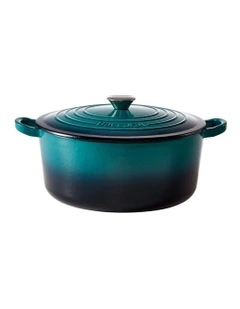 Baccarat Le Connoisseur Round French Oven 29cm 6.3L in Blue