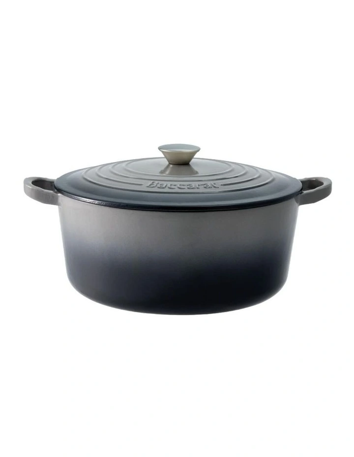 Baccarat Le Connoisseur Round French Oven 29cm 6.3L in Grey image 1