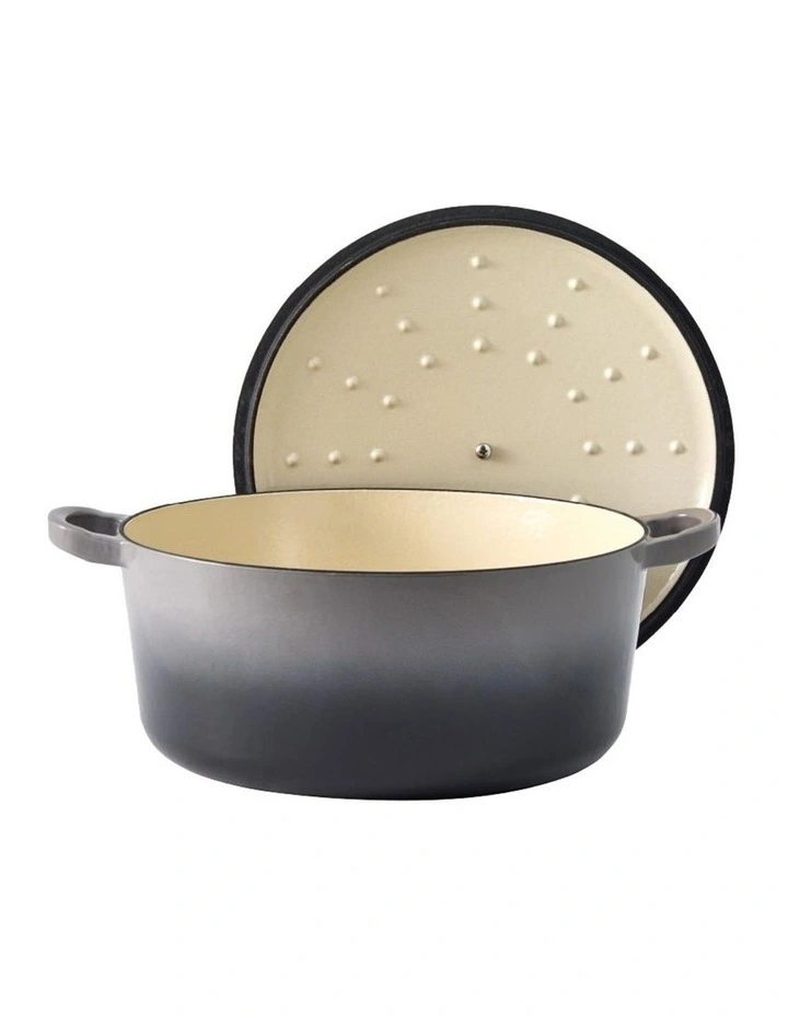 Baccarat Le Connoisseur Round French Oven 29cm 6.3L in Grey image 2