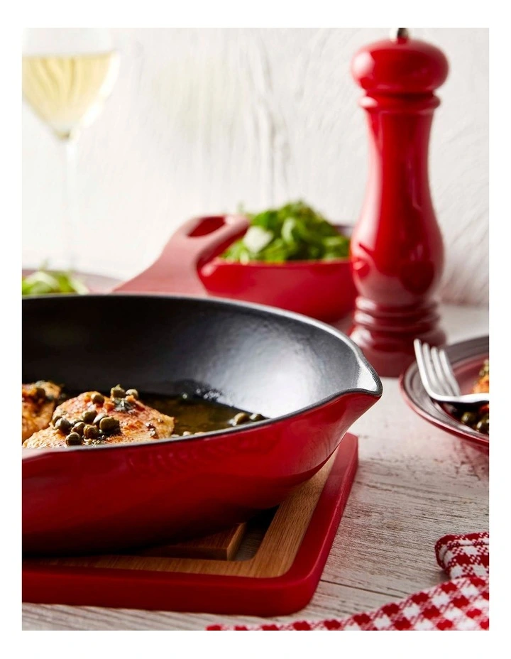 Baccarat Le Connoisseur Frypan 26cm in Red image 6