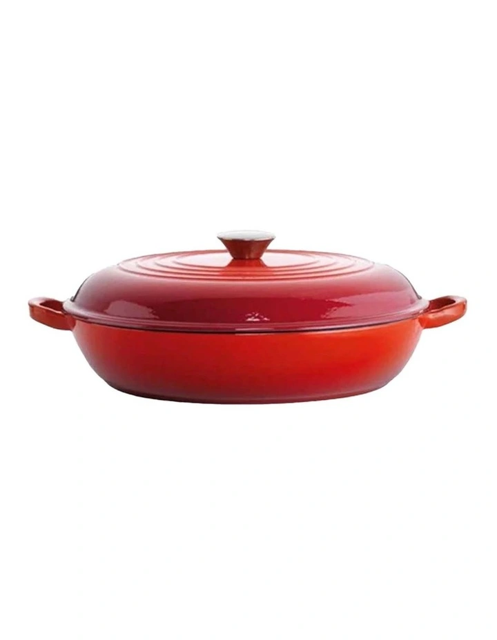 Baccarat Le Connoisseur French Saute Pan 31cm in Red image 1