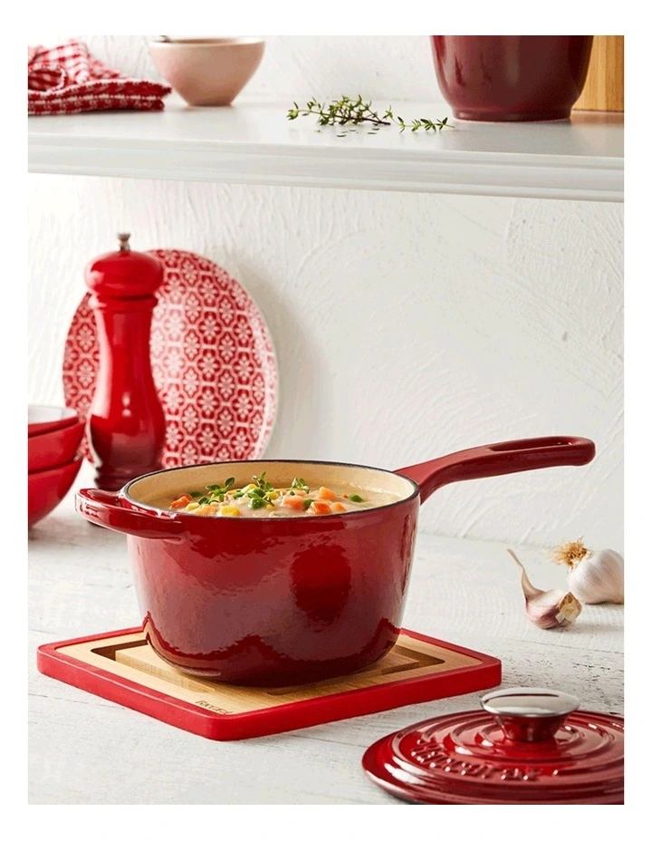 Baccarat Le Connoisseur Saucepan 16cm 1.5L in Red image 2
