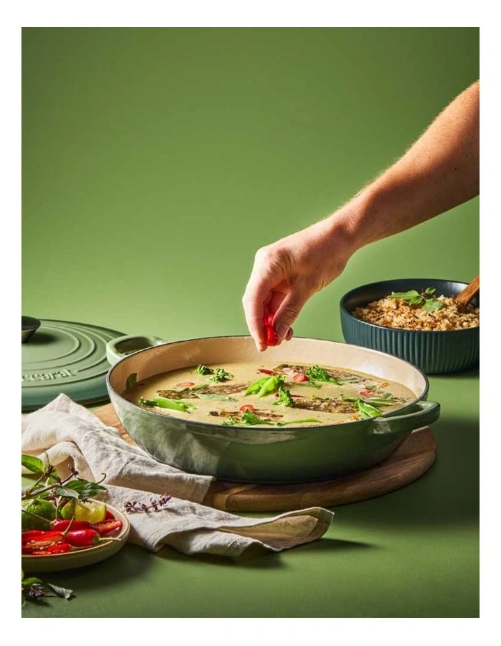 Baccarat Le Connoisseur French Saute Pan 31cm in Sage image 3