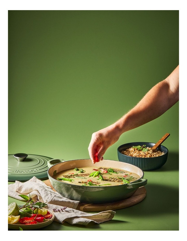 Baccarat Le Connoisseur French Saute Pan 31cm in Sage image 4