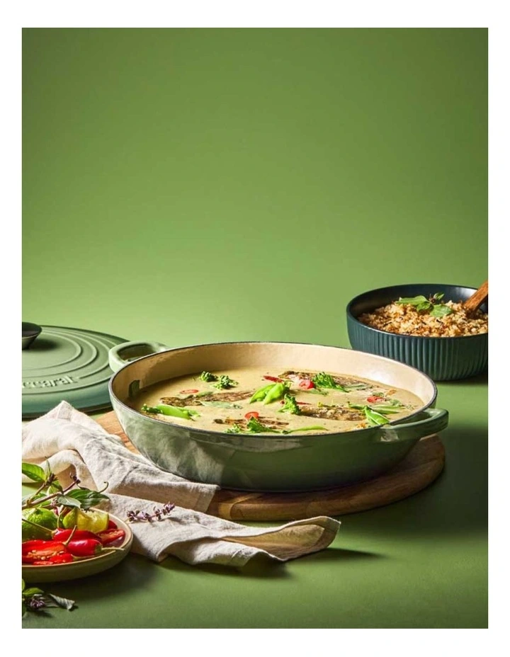 Baccarat Le Connoisseur French Saute Pan 31cm in Sage image 4