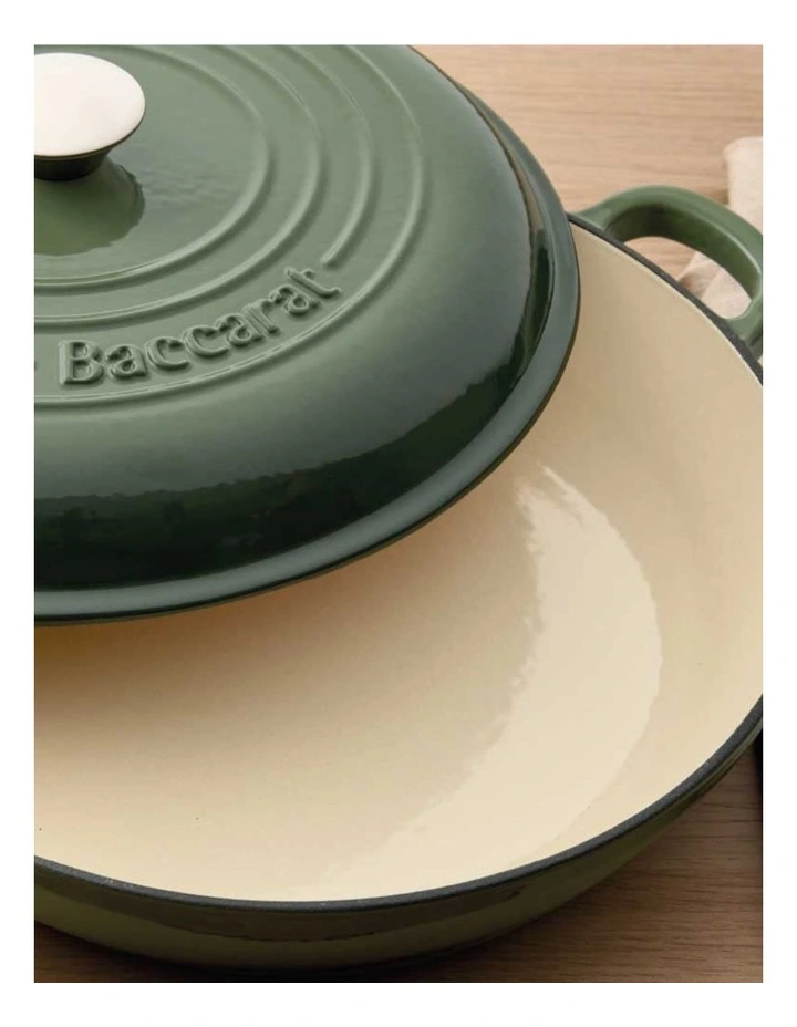 Baccarat Le Connoisseur French Saute Pan 31cm in Sage image 7