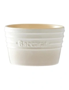 Baccarat Le Connoisseur Ramekin Set Of 2 in Cream