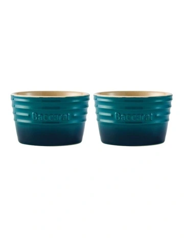 Baccarat Le Connoisseur Ramekin Set Of 2 in Blue