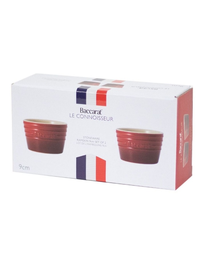 Baccarat Le Connoisseur Set Of 2 Ramekin 9cm in Red image 2