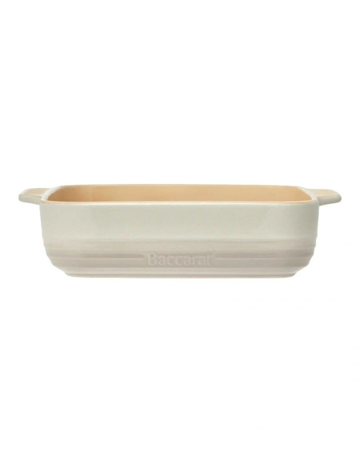 Baccarat Le Connoisseur Square Baking Dish 24cm in Cream image 2