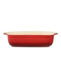 Baccarat Le Connoisseur Square Baking Dish 24cm in Red