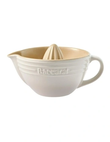 Baccarat Le Connoisseur Citrus Juicer in Cream