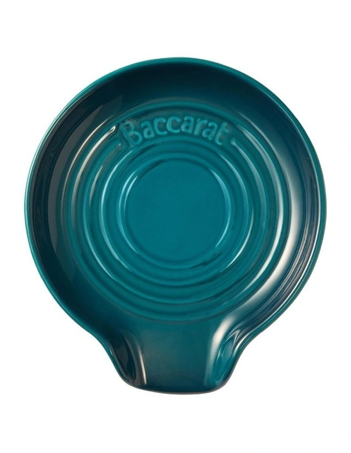 Baccarat Le Connoisseur Round Spoon Rest in Blue image 2