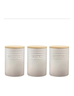 Baccarat Le Connoisseur Canister Set of 3 in White