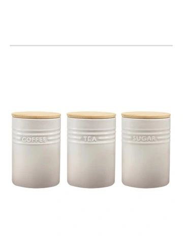 Baccarat Le Connoisseur Canister Set of 3 in White
