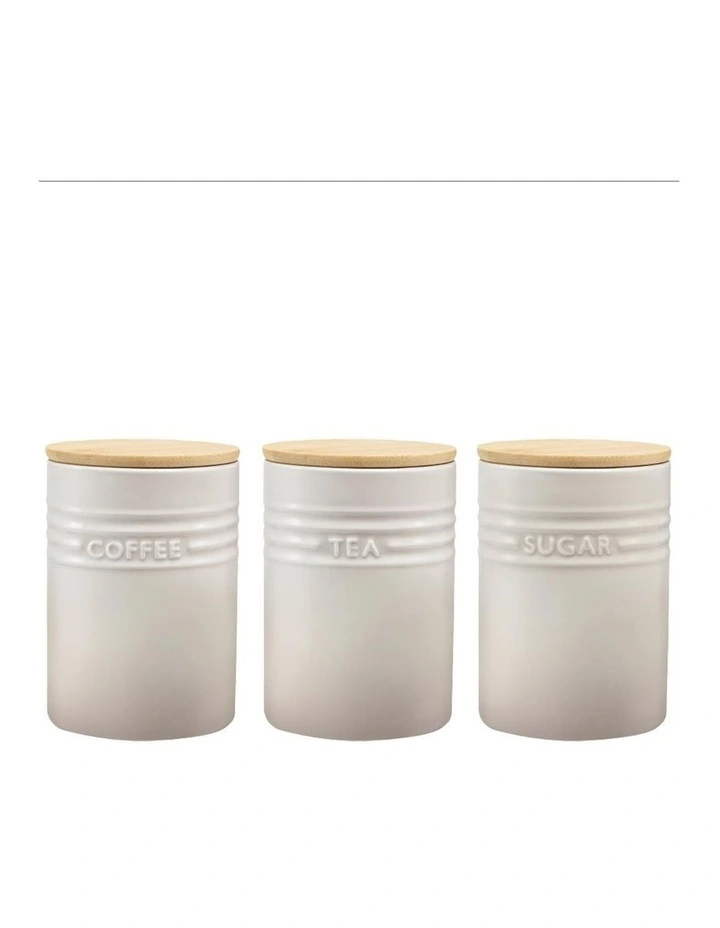 Baccarat Le Connoisseur Canister Set of 3 in White image 1