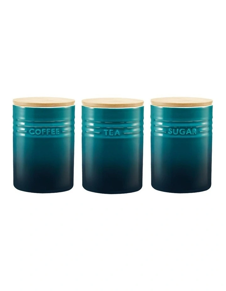 Baccarat Le Connoisseur Canister Set of 3 in Blue image 1