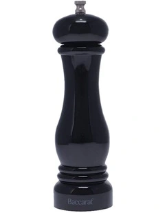 Baccarat Le Connoisseur Salt or Pepper Grinder in White