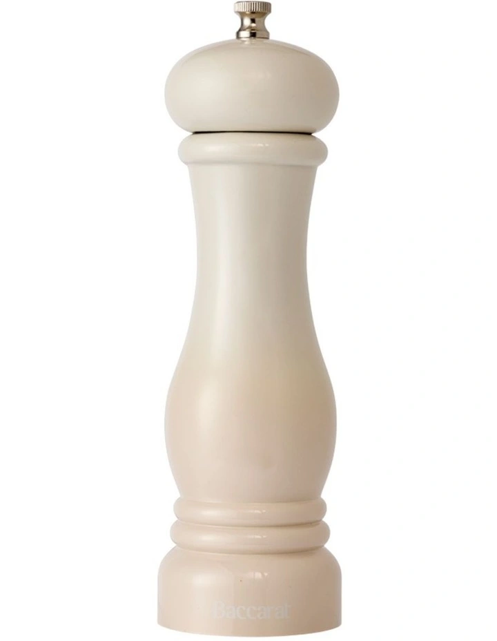 Baccarat Le Connoisseur Salt or Pepper Grinder in Cream image 1