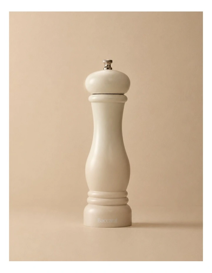 Baccarat Le Connoisseur Salt or Pepper Grinder in Cream image 2