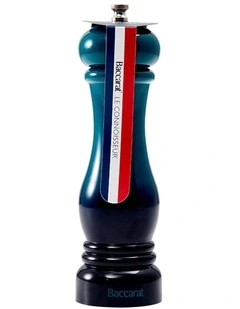 Baccarat Le Connoisseur Salt or Pepper Grinder in Blue