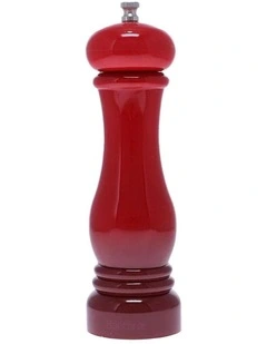 Baccarat Le Connoisseur Salt or Pepper Grinder in Red