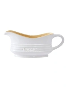 Baccarat Le Connoisseur Gravy Boat in White