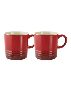 Baccarat Le Connoisseur Set of 2 Espresso Cups 90ml in Red