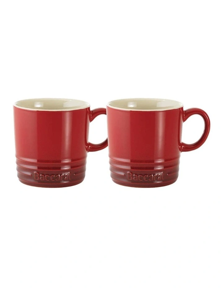 Baccarat Le Connoisseur Set of 2 Espresso Cups 90ml in Red image 7