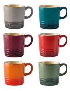 Baccarat Le Connoisseur Mugs Set of 6 in Multi
