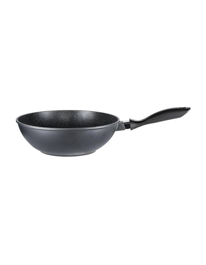 Baccarat STONE Stir Fry Pan 28cm in Black image 1