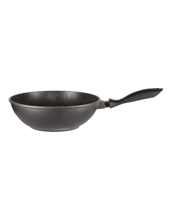 Baccarat STONE Stir Fry Pan 28cm in Black image 1