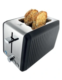 Baccarat The Toasty Slice 2 Slice Toaster in Black