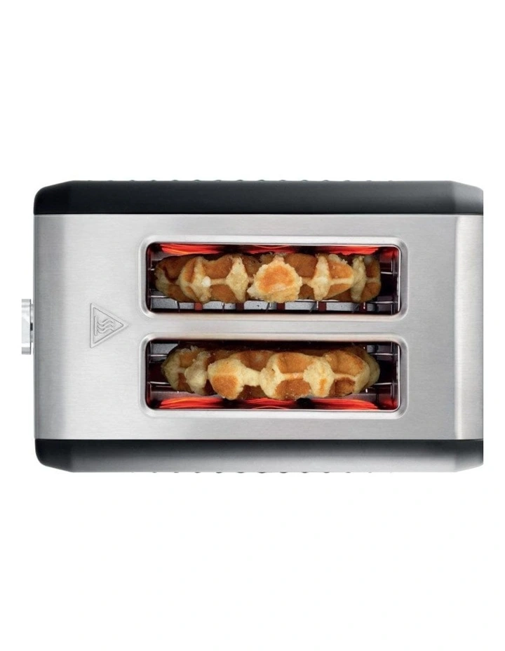 Baccarat The Toasty Slice 2 Slice Toaster in Black image 3