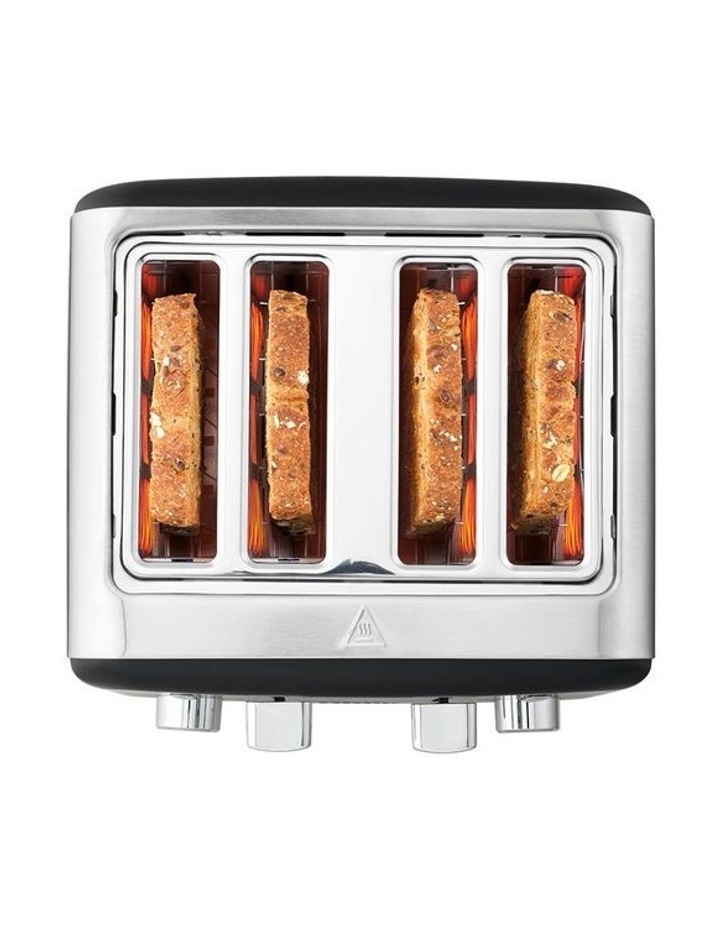 Baccarat The Toasty Slice 4 Slice Toaster in Black image 4