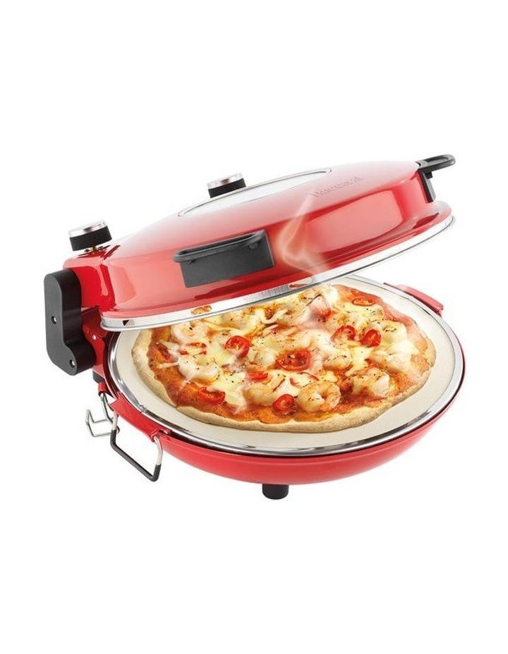 Baccarat The Gourmet Slice Pizza Oven in Red image 1