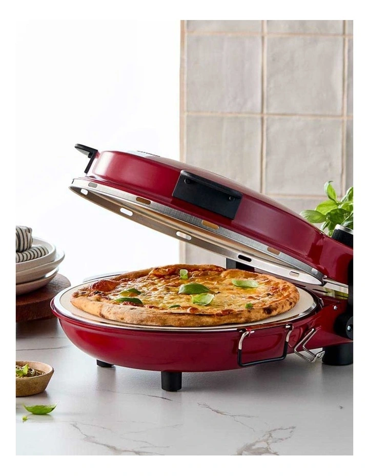 Baccarat The Gourmet Slice Pizza Oven in Red image 4
