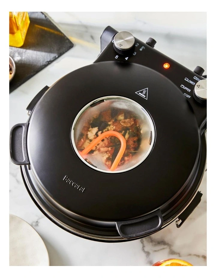 Baccarat The Gourmet Slice Pizza Oven in Black image 6