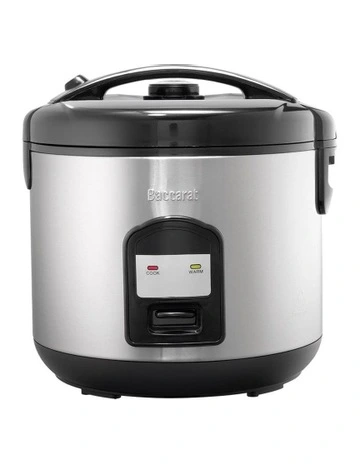 Baccarat Stone The Perfect Grain 1.8L Rice Cooker in Silver