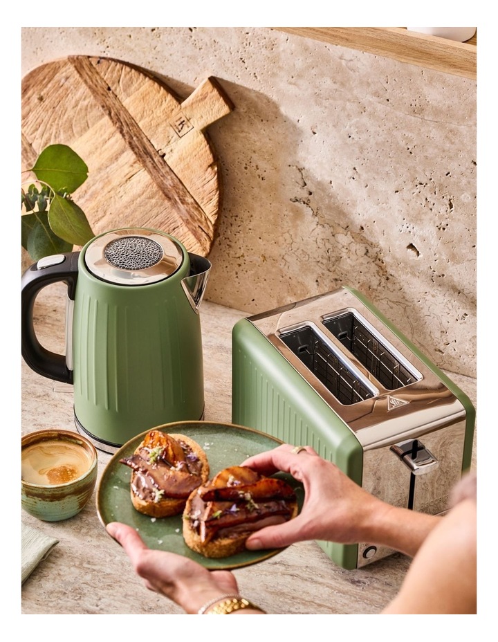 NOOK by Baccarat 1.7L Kettle in Sage image 5