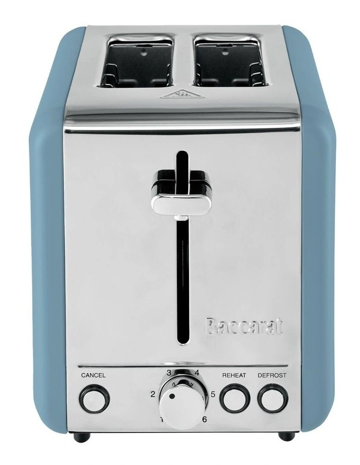 NOOK by Baccarat Toaster 2 Slice in Denim image 2