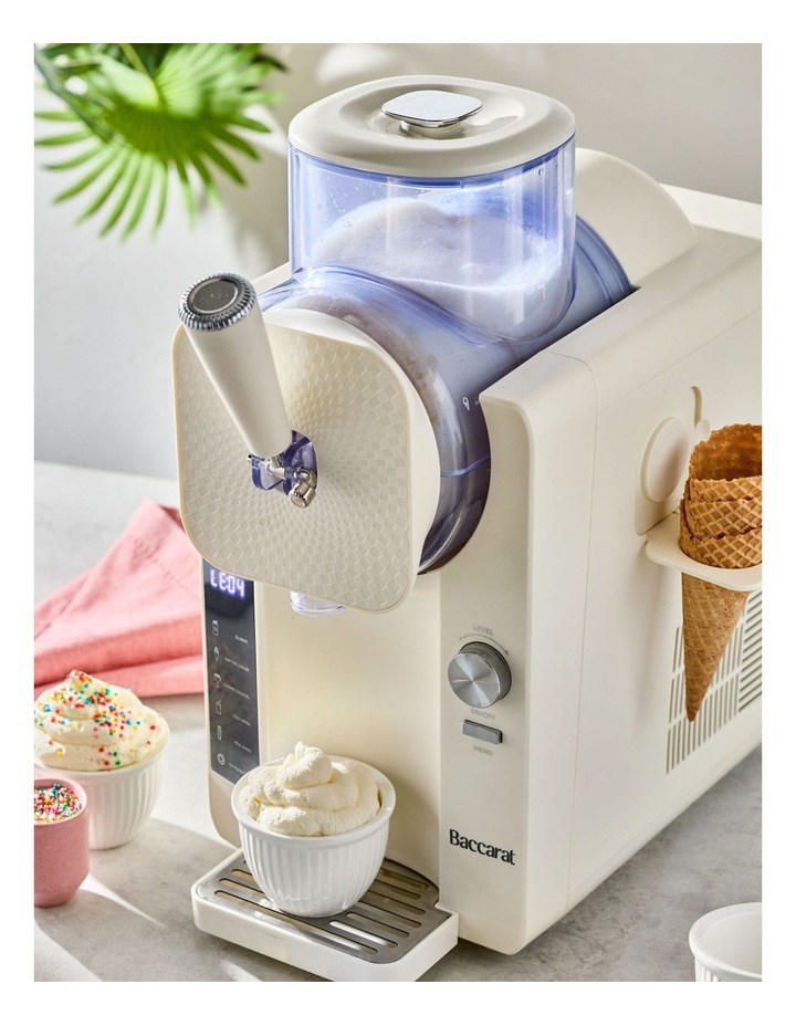 Baccarat The SlushiePro Ice Cream And Slushie Machine in Cream image 7