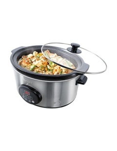 Baccarat The Tasty Chef 6L Slow Cooker in Silver